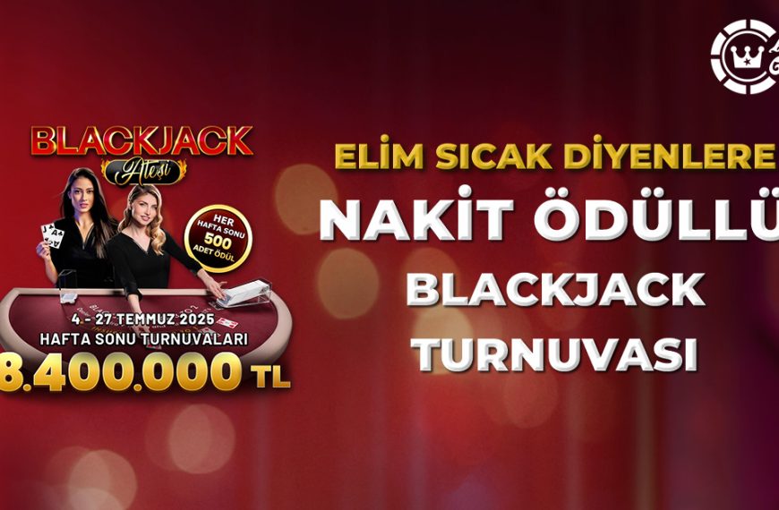 Anadolu Casino Blackjack Turnuvası, Toplam 8.400.000 TL Ödül